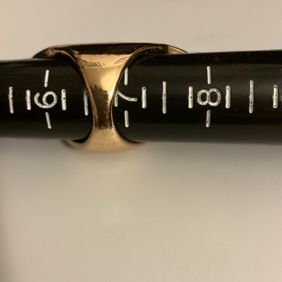 NWOT Bo Ho Gold Tone Ring With Gray and Sparkling Animal Print - Picture 4 of 7